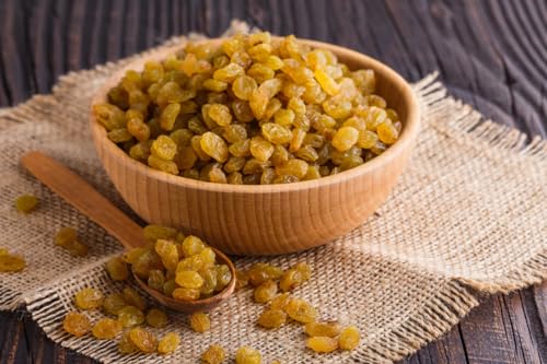 Dikshika Dry Fruits Premium Raisins - 500g | Kishmish | Kismis | Dry Fruits and Nuts | Nutritious | Seedless Kishmish | Green Raisins Kismis | Healthy Nutritious & Delicious