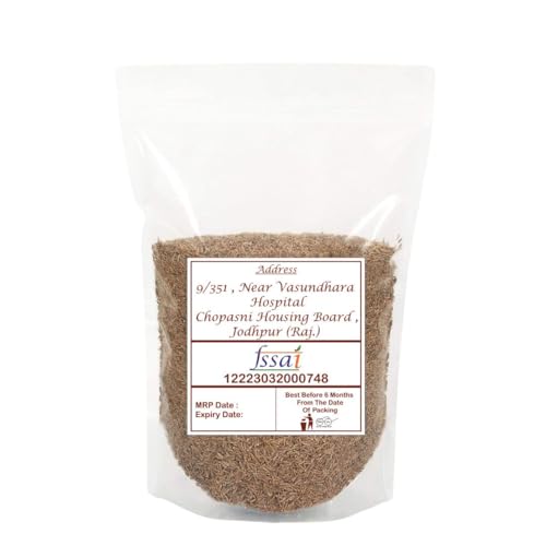 Dikshika Dry Fruits Whole Cumin Seeds 250 gm | Natural & Fresh Jeera - Hygienically Packed, Rich Aroma & Flavor - Nutrient-Rich Spice for Indian Cooking | No added Colours Sabut Jeera