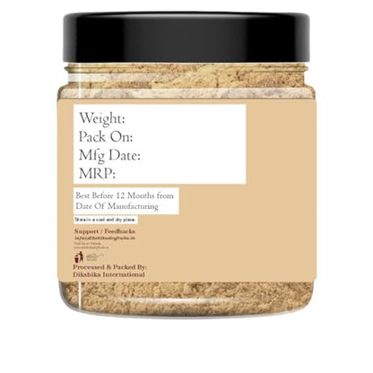 Dikshika Dry Fruits Mulethi Powder | Organic Yashtimadhu Mulethi, Liquorice for Skin and Hair, 200gm