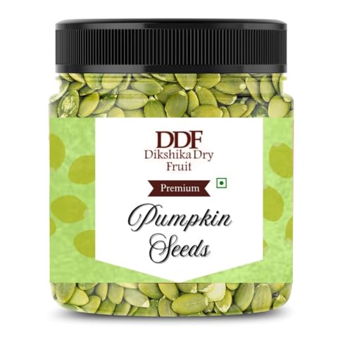 Dikshika Dry Fruits Natural & Premium Pumpkin Seeds 250 gm | Immunity Booster and Protein Rich Seeds | Healthy Diet Snacks | Raw Pumpkin Seeds for Eating
