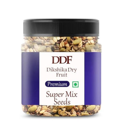 Dikshika Dry Fruits 5 in 1 Mixed Seeds 250 gm | Natural Pumpkin, Watermelon, Sunflower, Chia & Flax Mixed Seeds