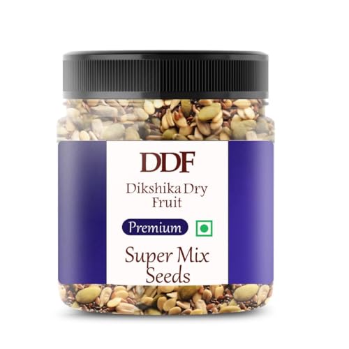 Dikshika Dry Fruits 5 in 1 Mixed Seeds 250 gm | Natural Pumpkin, Watermelon, Sunflower, Chia & Flax Mixed Seeds