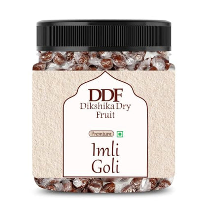 Dikshika Dry Fruits Imli Candy 300 gm | Khatti Meethi Imly, Chulbuli Emli Tamarind Twist Candy, Twisted Emly Candy | Sweet and Sour Tamarind Candy | Emly gatagat