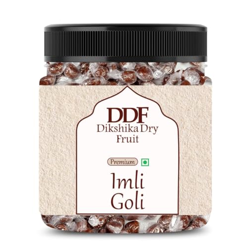 Dikshika Dry Fruits Imli Candy 300 gm | Khatti Meethi Imly, Chulbuli Emli Tamarind Twist Candy, Twisted Emly Candy | Sweet and Sour Tamarind Candy | Emly gatagat