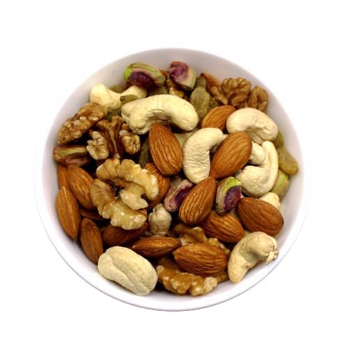 Dikshika Dry Fruits Mixed Dry Fruits | Nutritious Snack with Almonds, Cashews, Raisins More | Source of Protein, Magnesium & Phosphorus | Healthy Dry Fruit Snack | Fit for Fasting (1 kg, Mixed Dry Fruits)