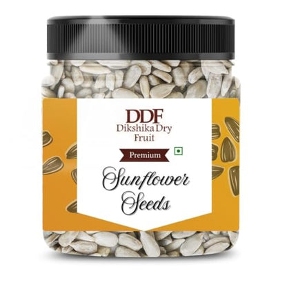 Dikshika Dry Fruits Raw sunflower seeds 250 gm - Raw Sunflower Seeds for Eating | Diet Food | Healthy Snack | suryaful seeds | Weight management | Source of Antioxidants | Fibre rich superfood