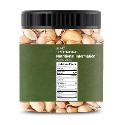 Dikshika Dry Fruits Pistachios | Pista Dry Fruit | Tasty & Healthy | Rich in Protein & Dietary Fiber | Salted Pista With Shell (500 G)