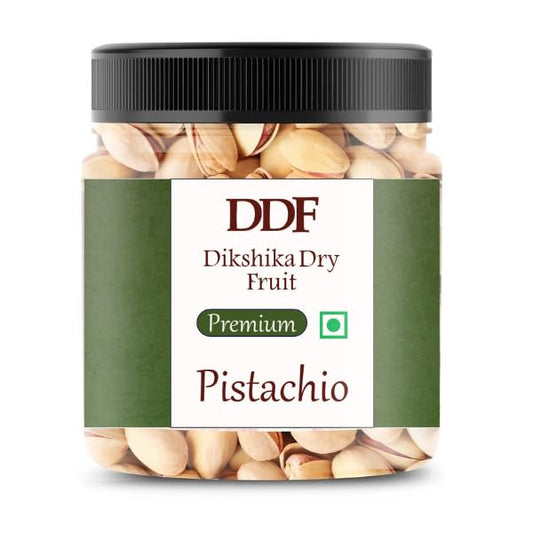 Dikshika Dry Fruits Pistachios | Pista Dry Fruit | Tasty & Healthy | Rich in Protein & Dietary Fiber | Salted Pista With Shell (500 G)