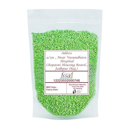 Dikshika Dry Fruits Sweet Green Saunf 600 gm | Madrasi Saunf Mouth Freshener | Helps In Digestion After Meal | Sugar Coated Saunf