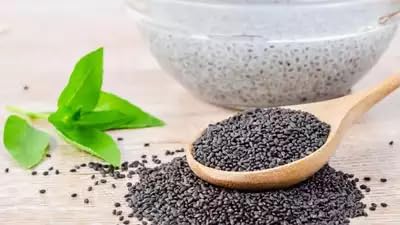 Dikshika Dry Fruits Organic Sabja Seeds 250 gm | Raw Basil Seeds | Rich in Omega-3, Fiber & Plant Protein | Gluten-Free Superfood for Digestion & Hydration