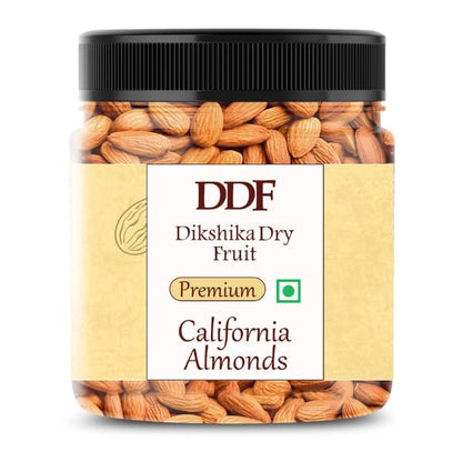 Dikshika Dry Fruits California Almond Nuts 1000g | High Protein Snack and Super Healthy Nuts | Amazing Quality Almond | Purely Natural Badam | Crunchy & Nutty | Premium Badam Giri