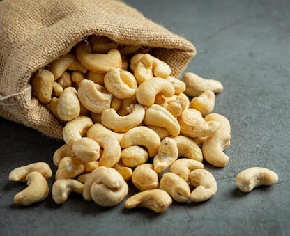 Dikshika Dry Fruits Premium Cashew Nuts (W320) Nutritious & Delicious Nuts | Gluten Free | Whole Crunchy Cashew | Premium Kaju nuts | Nutritious & Delicious (250 G)