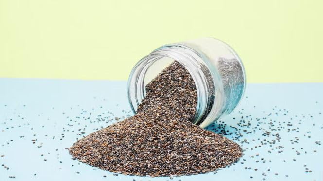 Dikshika Dry Fruits Raw Chia Seeds 1 kg | Rich in Omega-3, Fiber & Protein | Naturally Sourced Superfood