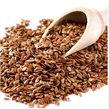 Dikshika Dry Fruits Flax Seeds 1 kg - Alsi Seeds | Flax Seeds for Hair Growth | Raw Seeds for Eating | Source of Iron & Dietary Fibre | Rich in Protein