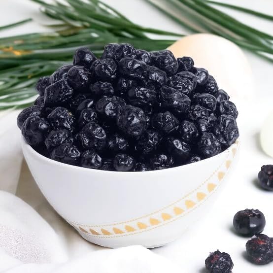 Dikshika Dry Fruits Organic Dried Blueberry | Whole Naturally Sweet Blueberries | Rich in Antioxidants & Fiber | Premium Dried Berries for Baking, Smoothies & Snacking | 1Kg