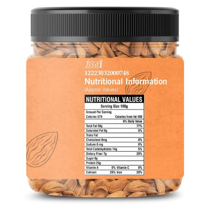 Dikshika Dry Fruits Premium Mamra Almonds 250 gm | A + Grade Special Mamra Badam Giri | Rich In Oil, Source of Vitamins, Magnesium & Protien | Whole Natural Mamra Badam