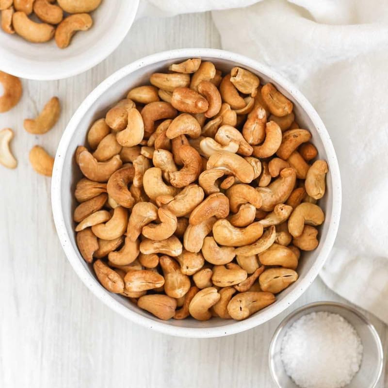 Dikshika Dry Fruits Classic Salted & Roasted Cashews 500 gm | Premium Crunchy Kaju nuts | Rich in Protein, Magnesium & Phosphorus | No Artificial Colours & Flavours