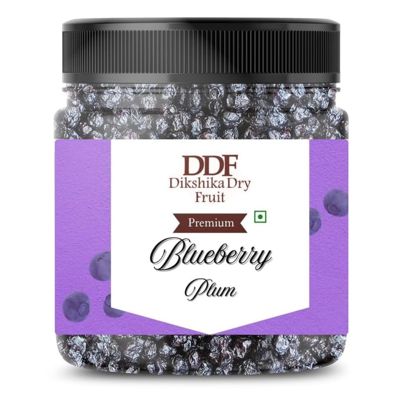 Dikshika Dry Fruits Organic Dried Blueberry | Whole Naturally Sweet Blueberries | Rich in Antioxidants & Fiber | Premium Dried Berries for Baking, Smoothies & Snacking | 1Kg